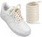 Endoto Cordones para Air Force 1, para Air Jordan, para Dunk zapatillas deportivas, Agujetas Cordón redondos cuerdas gruesas de Repuesto de zapatos(Beige,Size:7MM-65Inch)