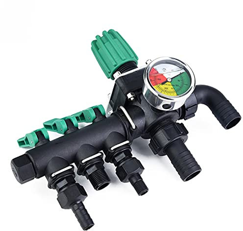 Atyhao Gewinde Pneumatische Schnellkupplung Fitting Conne Landwirtschaftliche Spritze Steuerabsperrventil Wasserverteiler Rohr Kugelhahn Elektrisches Magnetventil Stellantrieb