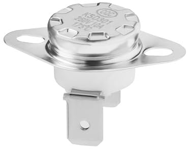 Create idea Termostato para secadora de 175 pulgadas, compatible con secadoras Miele 4710950 5126720 5432490 5432491, fusible t¨¦rmico