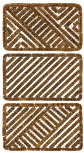 vingardium leviosa VL Door Mat 39x59cm – Durable Coir Door Mats Outdoor with Tough Scraper Surface – Non-Slip Outdoor Mat for Cleaning Dirty Shoes at Entry, Patio, Shed or Porch (Pack of 1)