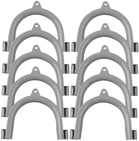 Angoily Washing Machine Drain Hose Bracket 10 Pack u Shaped Hose Clip for Easy Mounting