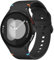 Wepro Kompatibel mit Samsung Galaxy Watch 7 Armband Silikon, für Galaxy Watch 6/5/5 pro/4/FE 40mm 44mm, Galaxy 6 Classic 47mm, Nahtlose Verbindung Sport Weiches Ersatzarmband, Schwarz