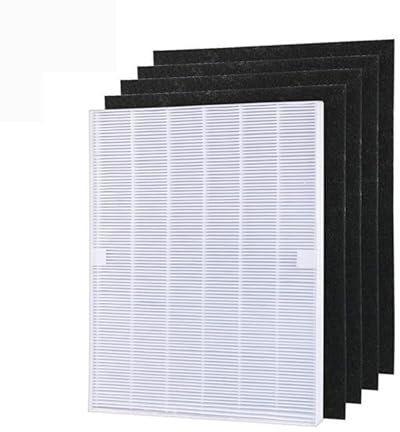 Filtro HEPA 4 Pezzi For Purificatore D'aria, Prefiltri Al Carbone E 1 Pezzo Di Filtro HEPA Principale, Compatibile Con Winix 115115 5300 5500 6300
