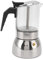Baxnore Cafetera italiana clásica resistente al calor de acero inoxidable de acero inoxidable de vidrio para el y cafetería para amantes del café 3 piezas establecidas (300 ml)