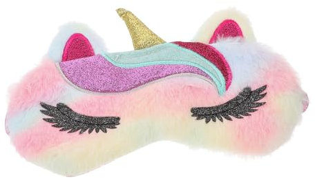 Ipetboom Cache-Œil Licorne Rembourré Pour Les Yeux Voyage Sommeil Mignon Masque Pour Les Yeux Doux Masque Pour Les Yeux Masque Pour Les Yeux Mignon Masque De Sommeil Masque Pour