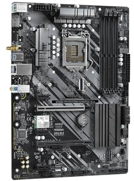 Computer Motherboards Fit For ASRock Z490 PHANTOM GAMING 4/AX Motherboard Support I9-10900K I7-10700 I5 10400 I3-10300 CPU LGA1200 DDR4 4400MHz M.2 NVME ATX motherboards