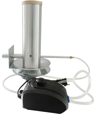 TaNeHaKi Generador de humo frío de acero inoxidable con bomba, generador de humo