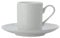 Maxwell & Williams Cashmere Espresso Cup and Saucer Set, Fine Bone China, White, 100 ml