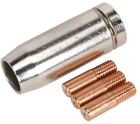 Sealey MIG953 Conical Nozzle X 1 Contact Tip 0.6mm X 3 TB14