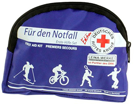 LEINA-WERKE REF 82097 Freizeit-Tasche, Edition DRK, 22-teilig, blau