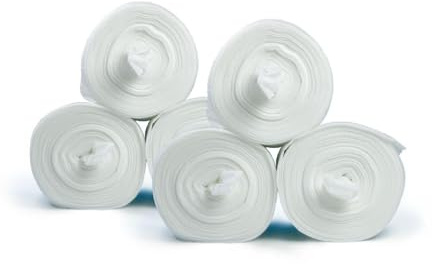 Eco Wipes 6 Rollen à 100 Tücher Trockene Wischtücher zur Tränkung mit Desinfektionsmittel