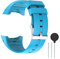 Waekethy Bracelets pour Polar M400/M430, Douceur Silicone Sport Remplacement Bracelet de montres Compatible avec Polar M400/Polar M430 (Bleu)