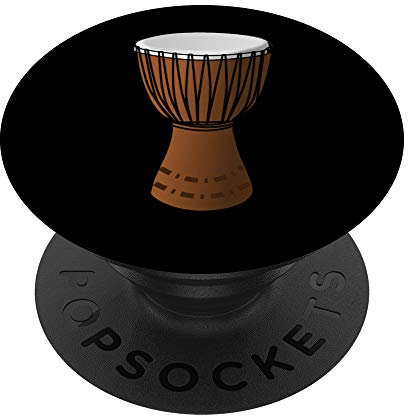 Djembe Bongo Skin Drum - PopSockets Ausziehbarer Sockel und Griff für Smartphones und Tablets