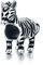 Vogel-Charm-Anhänger aus Sterlingsilber, Modeschmuck, Tier-Anhänger für Pandora-Armbänder (Zebra-Charm-Silber)