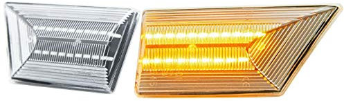 LED Seitenblinker passend für Opel Signum | Opel Vectra C | 2002-2008 Blinker Canbus SMD Deckenleuchte transparent
