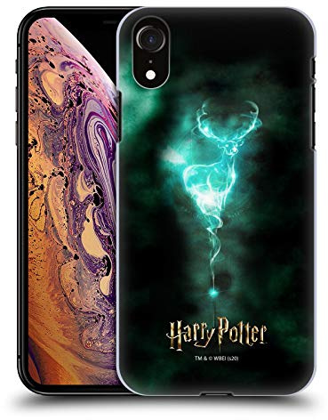 Head Case Designs Offizielle Harry Potter Stag Expecto Patronum Deathly Hallows XXXV Harte Rueckseiten Handyhülle Hülle Huelle kompatibel mit Apple iPhone XR