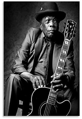 WSDSL John Lee Hooker 8 Leinwand-Kunst-Poster und Wandkunstdruck, modernes Familienschlafzimmerdekor, 30 x 45 cm