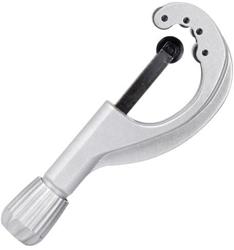 Sharp-tec 6-67mm Pipe Cutter, Adjustable Tube Cutter with Aluminum Alloy Body, Heavy-Duty Pipe Cutting Tool for Copper, Brass, PVC, Aluminum