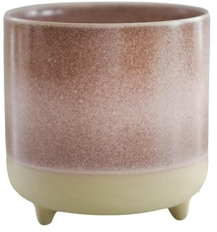 Ivyline Planter, Ceramic, Rose Matte Reactive, H12cm x D12cm