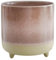 Ivyline Pot de Fleurs en céramique, Rose Mat réactif, H 12 cm x P 12 cm