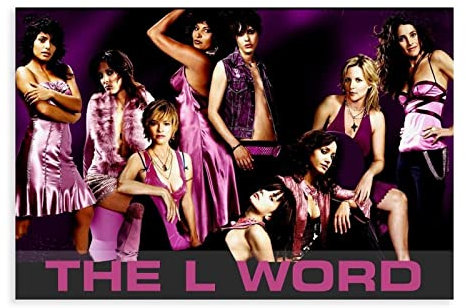 MSRV Poster aus der TV-Serie The L Word 2, Leinwand-Poster, Schlafzimmer, Dekoration, Sport, Landschaft, Büro, Raumdekoration, Geschenk, ungerahmt: 30 x 45 cm