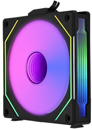 Lian Li UNI FAN SL-INF Reverse Blade - Infinity Mirror ARGB PC Fan - Black