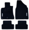 OCC DESIGN - Fußmatten, maßgefertigte Teppiche, kompatibel mit Nissan Qashqai (2007-2013), hochwertiger Teppich, Velours/Polypropylen, Original Anker, rutschfester Rücken, Fersenkappe, 4 Stück