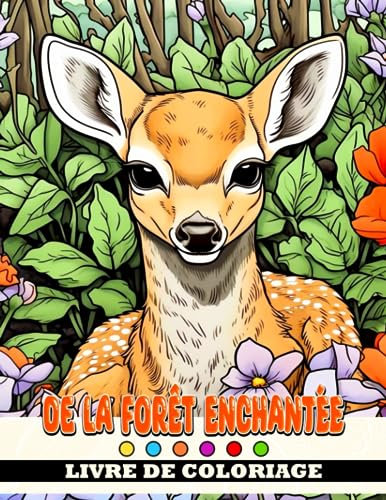Livre de coloriage de la forêt enchantée: Un livre de coloriage magique pour les enfants - Explorez, créez et rêvez