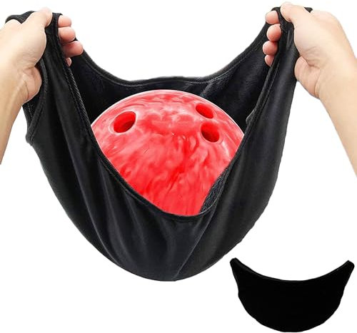 Hayaww Bowling Ball Bag Bowling Seesaw Bag Bowling Ball Polisher Bowling Ball Poliertuch Bowling Ball Bag Carrier Portable Bowling Ball Bag Bowlingball Reiniger Balltasche Schutz Für Bowling Üben