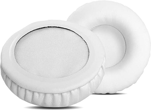 1 paio di cuscinetti auricolari di ricambio compatibili con cuffie Sony MDR-ZX330BT MDR-ZX300 MDR-ZX310 (bianco)