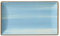 METRO Professional Plato llano Madleen, Cerámica de Gres, 25 x 14.5 cm, Azul, 6 unidades