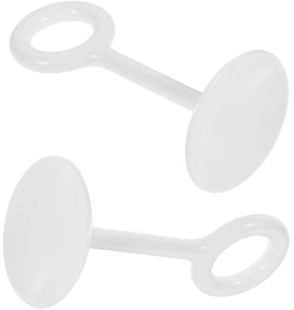 TOPBATHY 2 Pz Asta pressa scorie spremitura del bastoncino di di fagioli utensili manuali kitchen plasil casa cappuccinatore agitatore per macchina per latte di succo Accessori