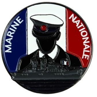 Clj Charles Le Jeune Pin's Marine Nationale - Nautique - qualité de finition - Epingle - Broche - Badge - PINS PATRIOTES FRANCE