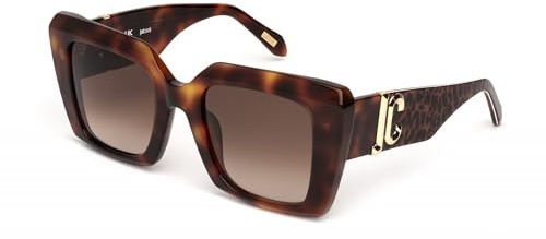 Just Cavalli SJC104 Avana scura lucida 51/22/140 Damen Sonnenbrillen