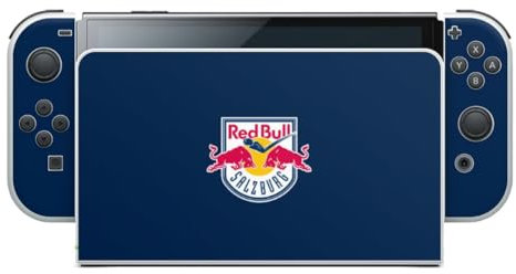 DeinDesign Skin kompatibel mit Nintendo Switch OLED Folie Sticker EC Red Bull Salzburg Offizielles Lizenzprodukt Eishockey