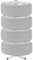 VEVOR Support de Rangement pour Pneus Capacité 4 Pneus, Rack à Pneus en Acier Robuste, Étagère de Stockage de Pneus jusqu'à 225 mm de Large, Capacité de Charge de 100 kg, pour Garage Atelier