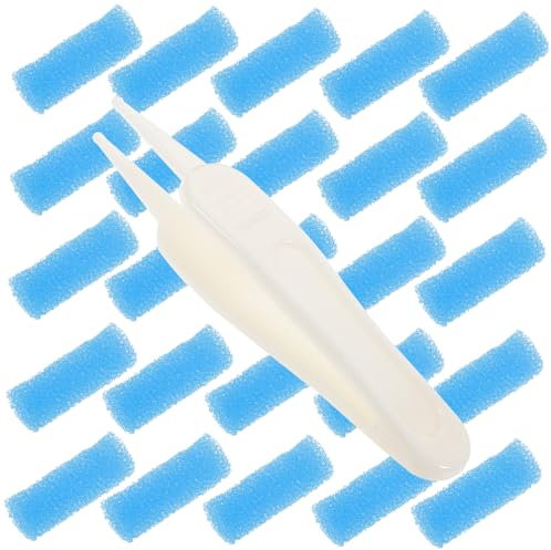 CIMAXIC 100stücke Nasensaugerfilter Einweg Nase Reiniger Filter Babypflege Zubehör Für Nasensekret Absauggerät Pflegegeräte