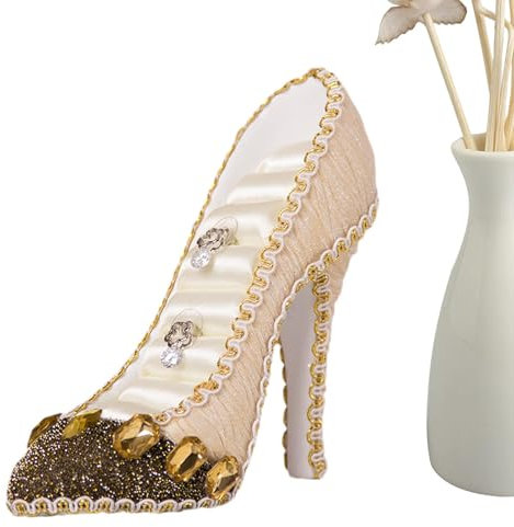 Generisch Schmuckhalter Ausstellungsständer - Vintage -Schmuckhalter in High -Schuhen Form, stabiler Schmuck Organizer