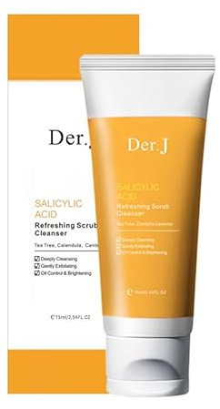 Refreshing Scrub Cleanser, 2 Stück Peeling Gesichtsreiniger, Sanfte Tiefenreinigung mit Mikroperlen, Für Frische & Porenfreie Haut