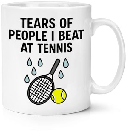 Gift Base Tears of People I Beat at Tennis 10oz Mug Cup