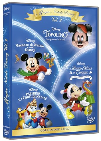 Dvd Magico Natale Disney Vol. 2 (4 Dvd)