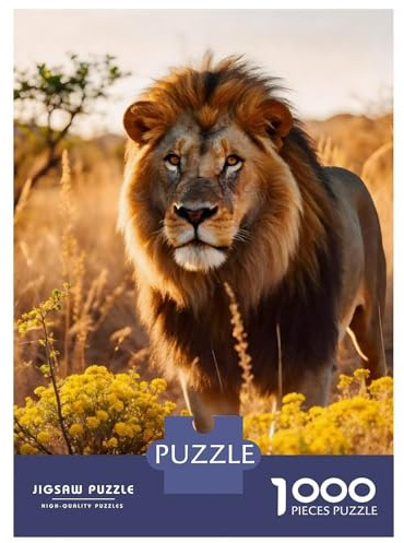 Löwen 11 Puzzle 1000 Teile Für Erwachsene Erwachsenenpuzzle Clevere Rätsel Weihnachtspuzzle 38x26cm/1000pcs