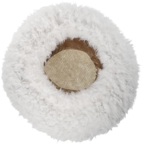 FUNNETOYU Newborn Photography Prop Stool White Photo Posing Seat Cushion Soft Photo Studio Chair for Boys Photoshoot