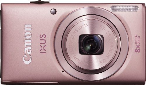 Canon IXUS 132 EU18 Fotocamera Compatta Digitale 16 MP, Colore Rosa