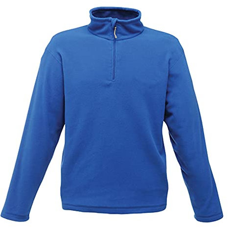 Regatta Micro Zip Neck 4x-große Fleece - königsblau
