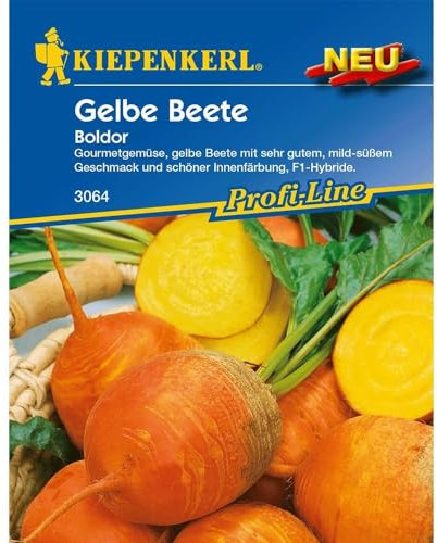 Gelbe 'Rote' Beete Boldor F1,1 Portion