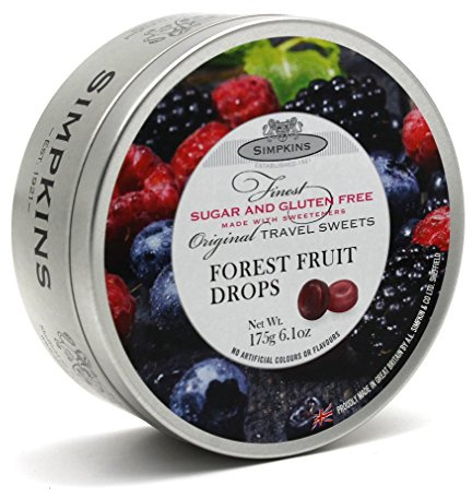 Simpkins Sugar Free Forest Fruit Drops 4 Pack (4 x 175g)