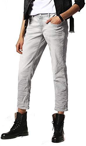 Diesel Belthy-Ankle 084HS Damen Jeans Slim Straight (DE/NL/SE/PL, Bundweite & Schrittlänge, 25, 32, Grau)