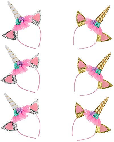 Haarreif aus Kunststoff, Einhorn-Form, Haarband aus Kunststoff, Einhorn-Stirnband aus Kunststoff, Einhorn-Stirnband, Einhorn-Stirnband, Hornband (C)