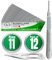 Pack of 12 Surgical Scalpel Surgical Blades # 11 Stainless Steel Sterile and Handle No 3 Perfect for Wood Art, Surgical, Sculpting, Repairs, Lab Anatomy, Sign, Card Making Lab Trai SURGIGR11-15